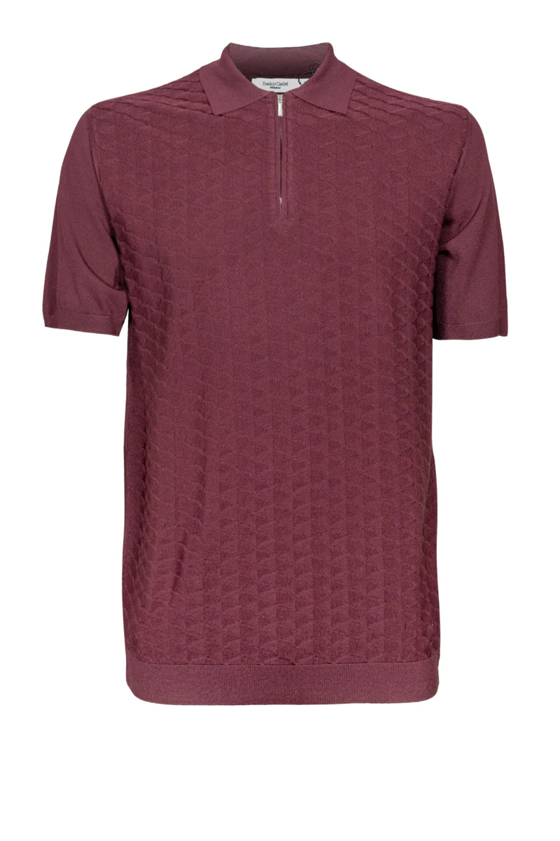 Поло ENRICO CERINI 233303/BORDEAUX
