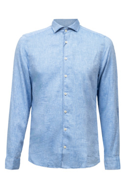 Фото рубашки Casual Fit Рубашка PURE, цвет голубой