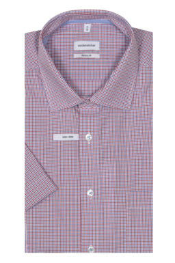 Фото рубашки Прямой силуэт Рубашка SEIDENSTICKER, цвет красный