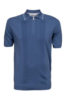 Поло ENRICO CERINI 243309/OIL BLUE