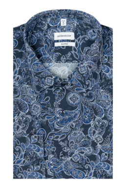 Фото рубашки Shaped Fit Рубашка SEIDENSTICKER, цвет синий