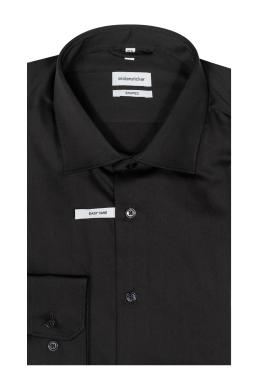 Фото рубашки Shaped Fit Рубашка SEIDENSTICKER, цвет черный