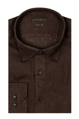 Фото рубашки Fashion Fit Рубашка ENRICO CERINI, цвет коричневый