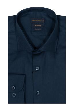 Фото рубашки Прямой силуэт Рубашка ENRICO CERINI, цвет синий