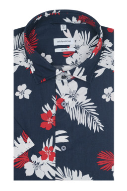 Фото рубашки Shaped Fit Рубашка SEIDENSTICKER, цвет синий